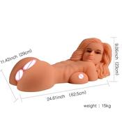 Big butt and big chest, Love doll, Half Body Sex Doll with Big Breast Real Doll Smart sex doll produced by AUTOMATICWOMAN